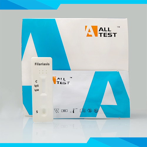 ALL TEST™ Filariasis IgG/IgM Rapid Test Cassette, 25 Tests