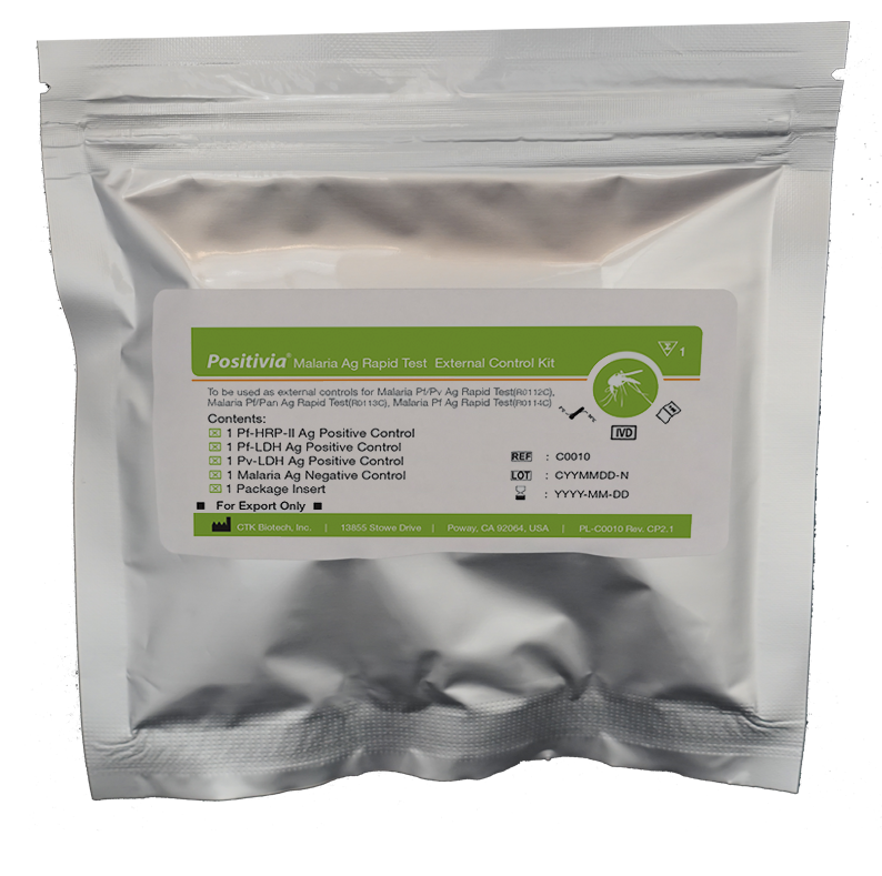 Positivia Malaria Ag Rapid Test Control Kit