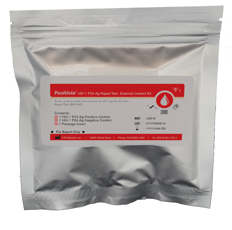 Positivia HIV-1 p24 Ag Rapid Test Control Kit 