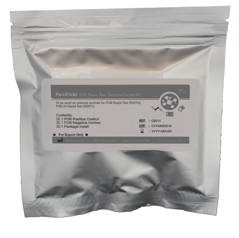 Positivia FOB Rapid Test Control Kit 