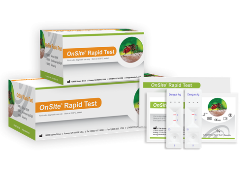 [R0063C] OnSite™ Dengue Ag Rapid Test Kit, CE, 30 Tests