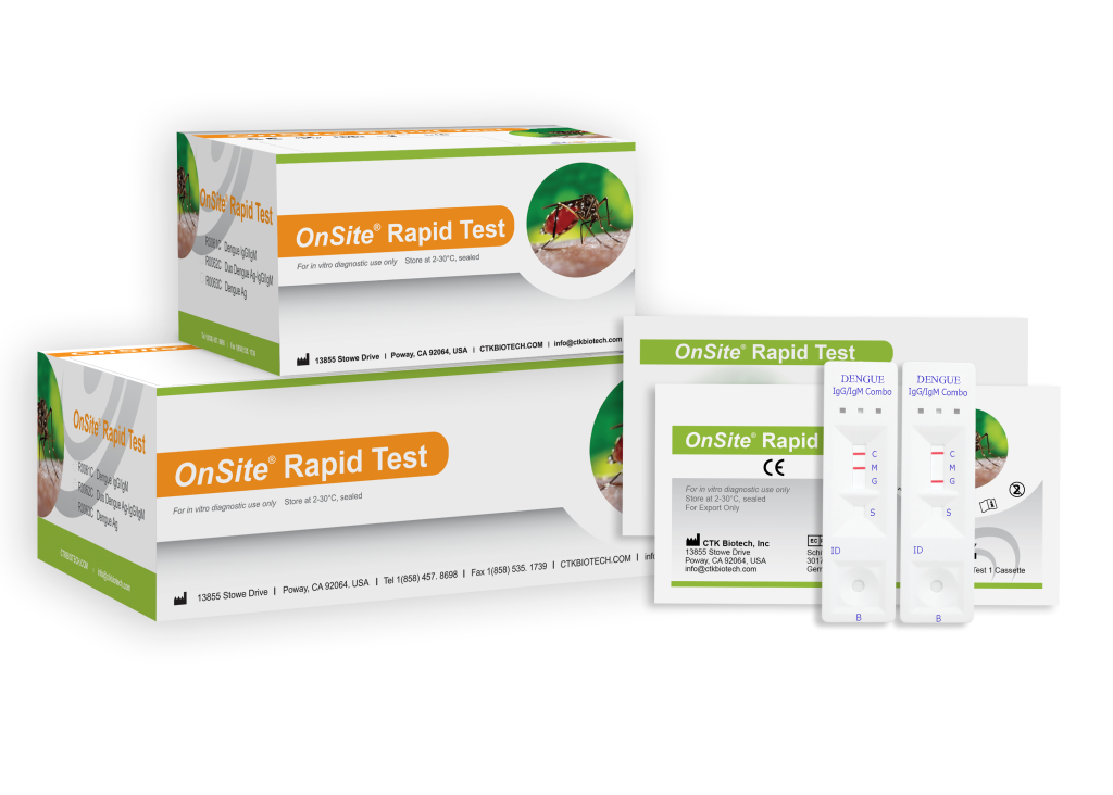 OnSite™ Dengue IgG/IgM Combo Rapid Test, CE, 30 Tests 