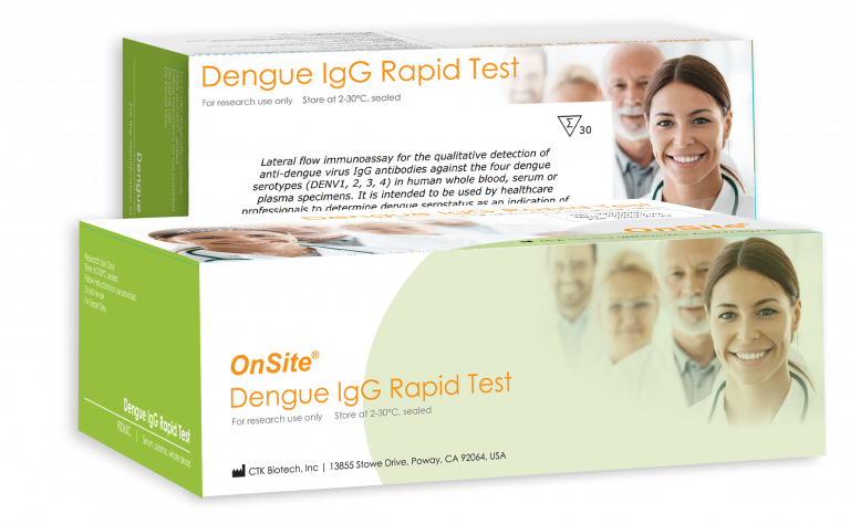 OnSite™ Dengue IgG Rapid Test Kit (RUO), 30 Tests