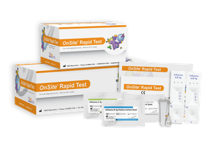  OnSite™ Influenza A/B Ag Rapid Test Kit, CE, 20 Tests