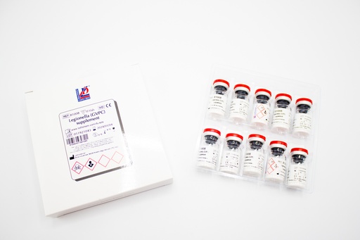 [81091] Liofilchem® Legionella (BCYE) Growth supplement w/o L-Cysteine, 10 vials
