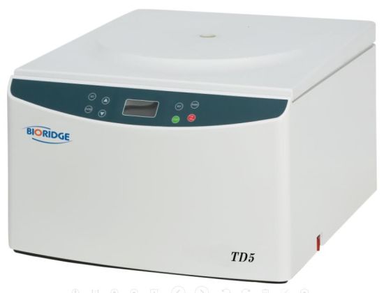 BIO-RIDGE TD5 Tabletop Low-Speed Centrifuge, 5000 RPM, Without Rotor