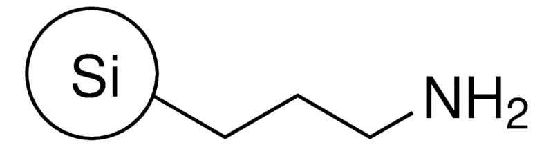 Sigma-Aldrich Silica nanoparticle dispersion in water (<30 nm, DLS), Amine-Functionalized (Triethoxylpropylaminosilane), 25 mL 
