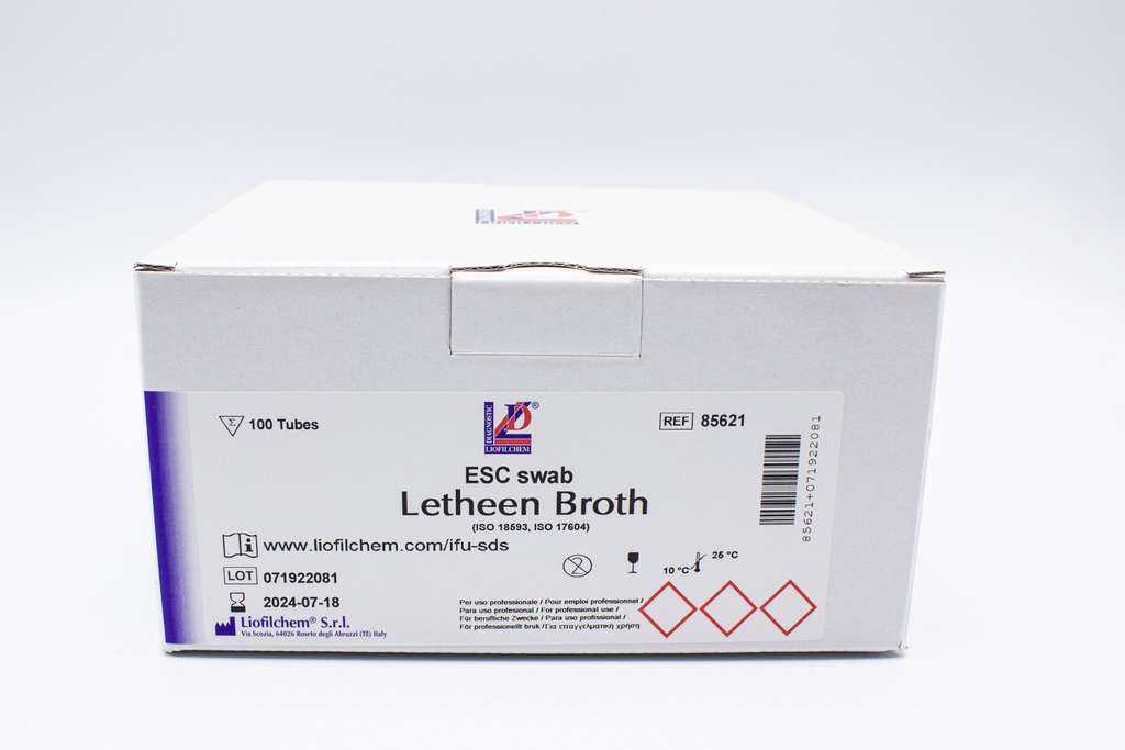 Liofilchem® ESC Swabs with Letheen Broth