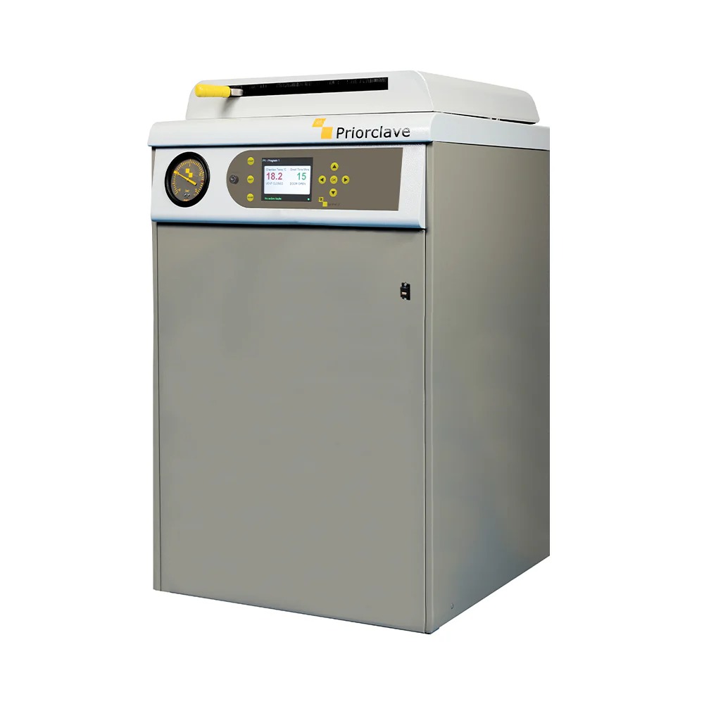 Priorclave™ EV150-BASE Top Loading Research Grade Laboratory Autoclave, Electrically Heated, 400V, 150L