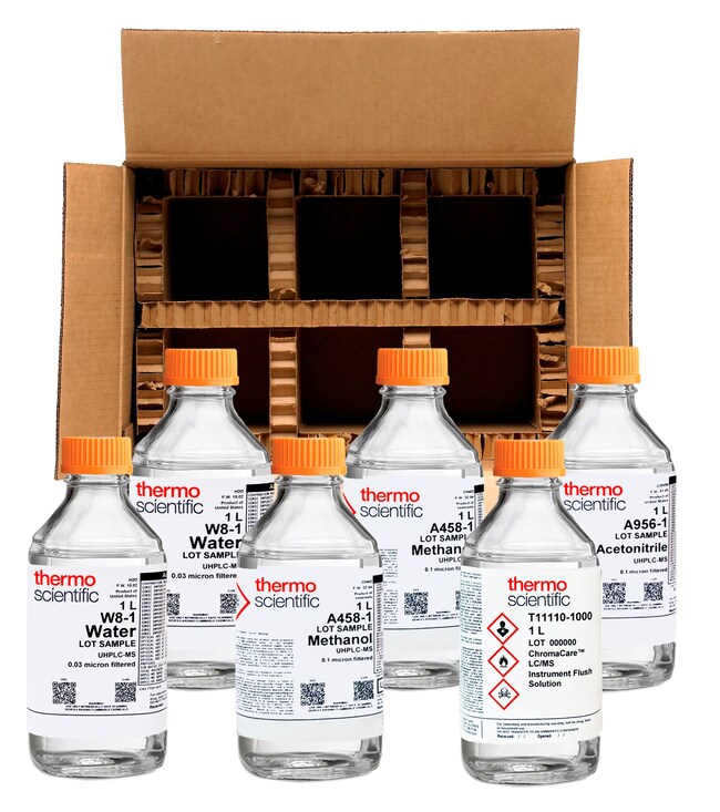 Thermo Scientific™ UHPLC-MS Reagents Installation Kit, 6 x 1 L