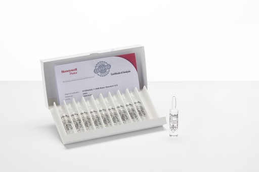 [34425-80ML] Fluka™ HYDRANAL™ - CRM Water Standard 10.0 (10 x 8 mL) 