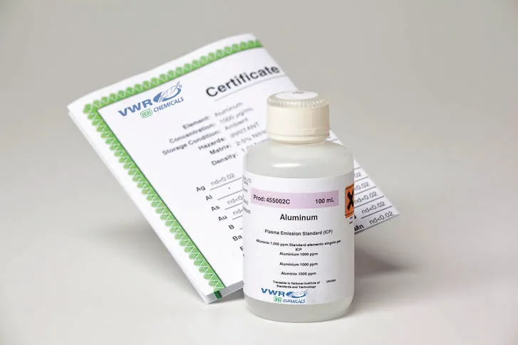 [455522V] VWR® ARISTAR® Iron Standard Solution (Fe) for ICP  (1000 mg/L, 100 mL)