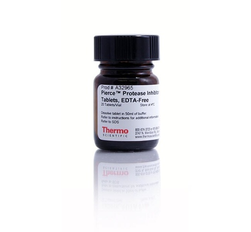 [A32965] Thermo Scientific™ Pierce™ Protease Inhibitor Tablets, EDTA-free 