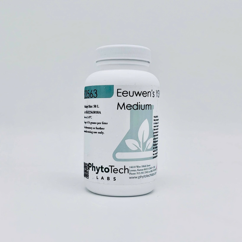 PhytoTech Labs™ Eeuwen’s Y3 Basal Medium