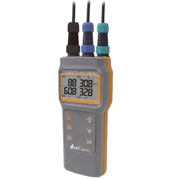 Az Instruments Portable Handheld Water Quality Meter Combo W/ Electrodes