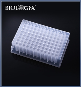 Biologix 96 Round Deep Well Plate,1.0Ml, U Bottom, Without Cap，Non-Sterile, 24 Pieces/Pack