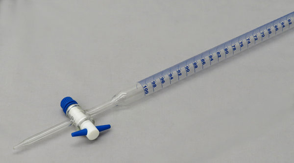 Pyrex® Burette with PTFE Straight Stopcock, 50Ml