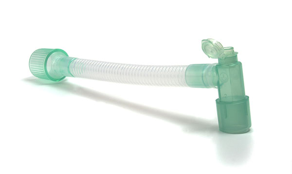 Flexible Catheter Mount 22F Swivel Elbow 22M/15F