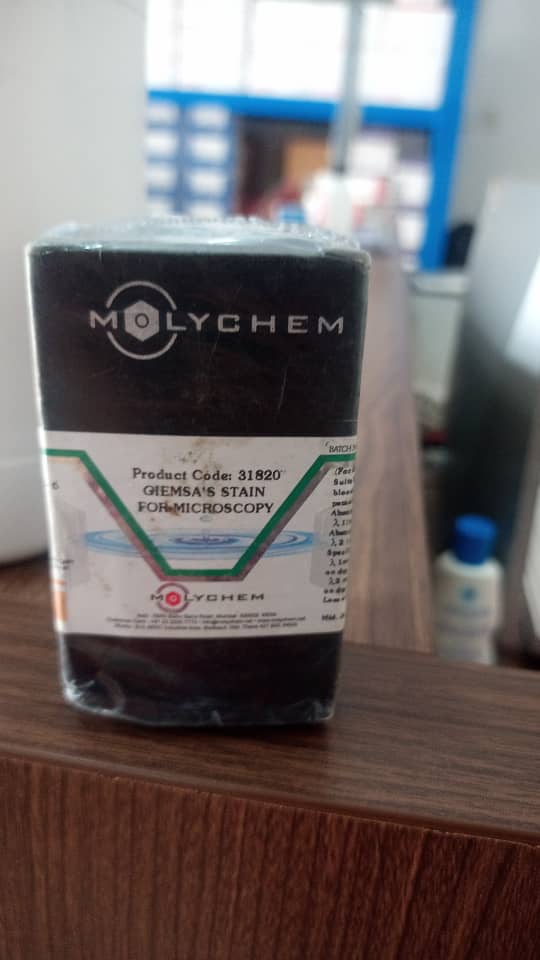 Cdh Giemsa'S Stain For Microscopy For Staining Blood Smears And Protozoa, 25G