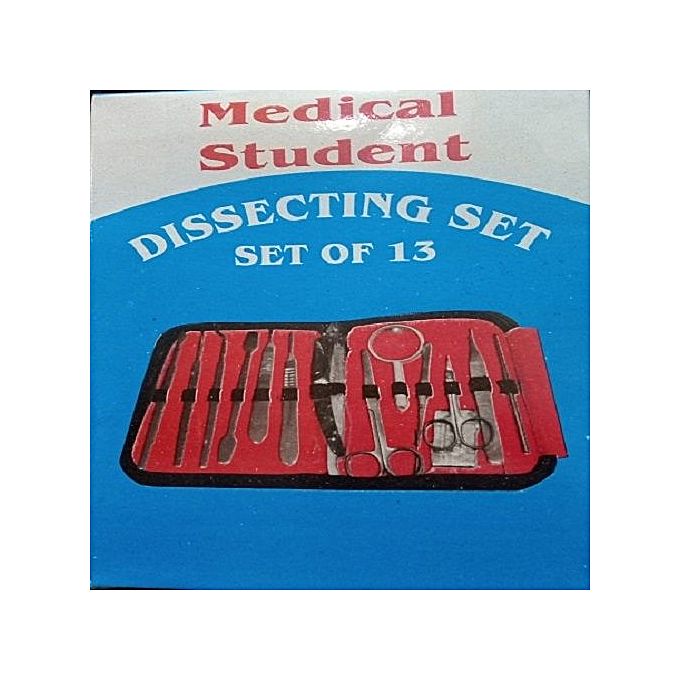 Medical Student Dissecting Kit, 13 Instruments