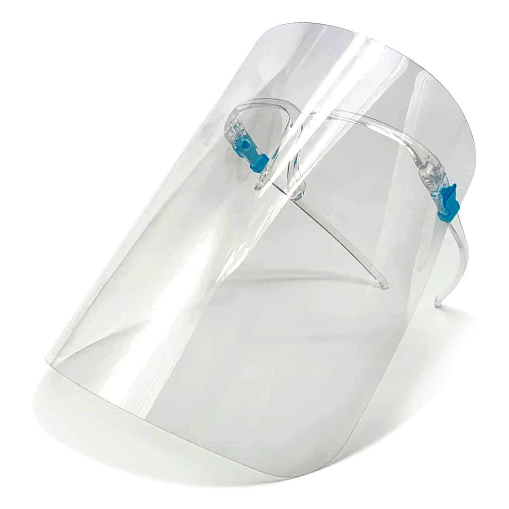 Face Shield, Anti-Fog, With Eyewear Frame Kit