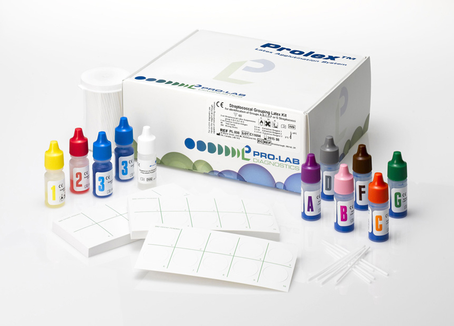Pro-Lab Prolex™ Streptococcal Grouping Kit, 60 Tests