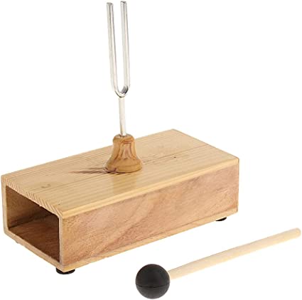 Resonance Box With Tuning Fork & Hammer