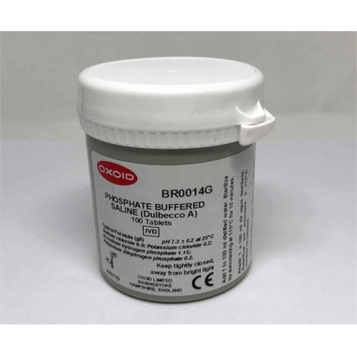 Thermo Scientific™ Oxoid™ Phosphate Buffered Saline Tablets PBS  (Dulbecco A)