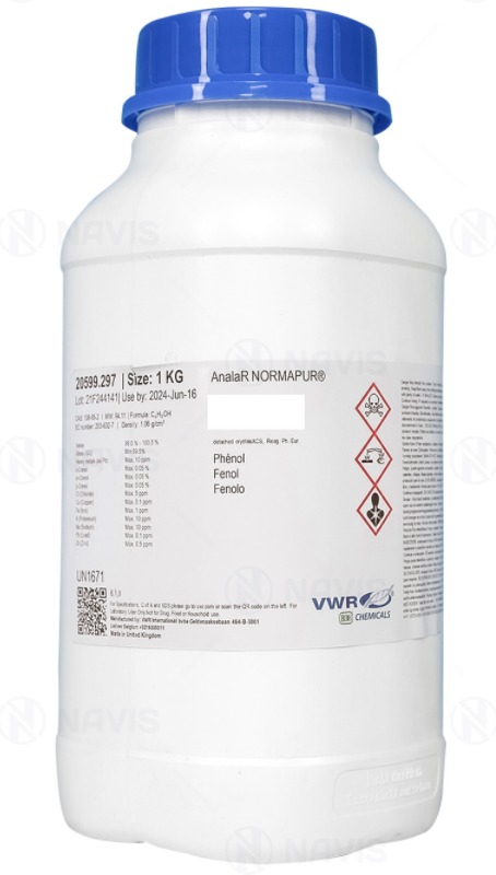 VWR  99.5-100.5%, AnalaR NORMAPUR® ACS, Reag. Ph. Eur. analytical reagent