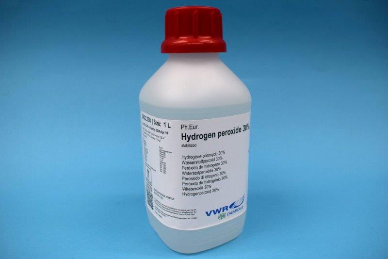 VWR Hydrogen peroxide 30% stabilised, AnalaR NORMAPUR® analytical reagent