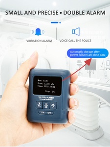 Radiation dosimeter with all metal Geiger counter tube
