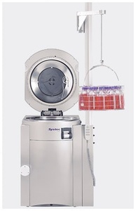 Lift with swivel arm for loading and unloading of heavy load for Systec VB-150