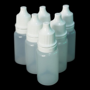 Plastic Squeezable Dropper Bottle, 10mL
