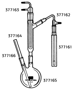 WHEATON®, Cyanide distillation kit with Clear-Seal® joints, ASTM D2036