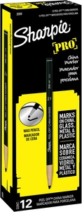 Sharpie PEEL-OFF Grease pencil, Black