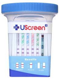 UScreen™ 10 Panel Urine Drug Test Cup Kit