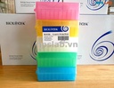 Biologix Polypropylene Cryobox, 5 Assorted Colors per pack