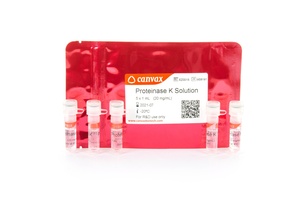 Canvax Proteinase K Solution, Molecular Biology Grade, 20 mg/mL
