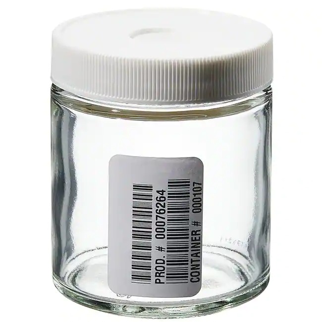 Thermo Scientific™ Wide-Mouth Septa Jar for Volatile Organic Analysis (VOA), 24/pk