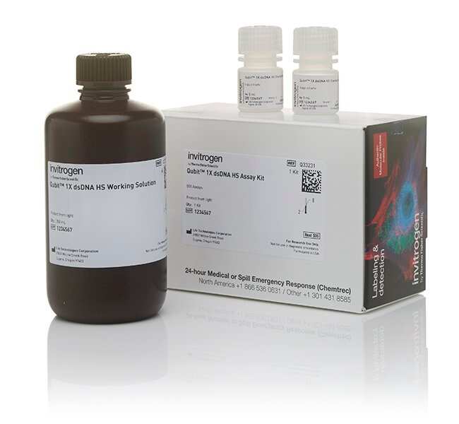 Invitrogen™ Qubit™ 1X dsDNA High Sensitivity (HS) Assay Kit