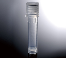 Biologix polypropylene Self-Standing Vials assembled with clear caps, Sterile