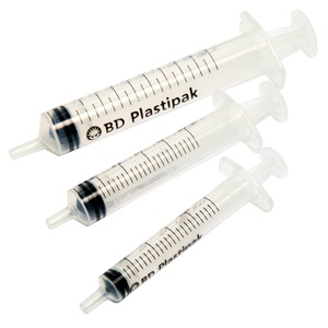 BD Plastipak™ 3-Piece Syringes with Luer-Lok™ Tip