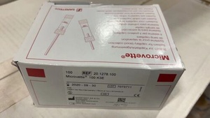 Microvette® Capillary blood collection tubes, 200 µl
