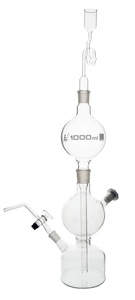 Borosilicate Glass Kipp's Apparatus, Gas Generator