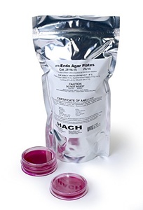 Hach m-Endo Agar Plates