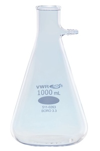 VWR®, Filter Flask, with Glass Hose Connection