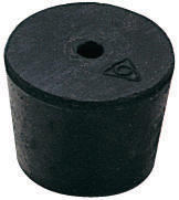 Hach Rubber Stopper, One Hole, Size 8