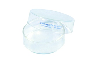 VWR® Borosilicate 3.3 glass Petri dish, Non-sterile