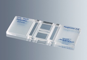 MARIENFIELD Counting chamber, Improved Neubauer with 0.1 mm Chamber depth