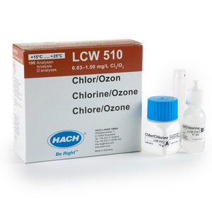Hach Reagent set Chlorine/Ozone for 100 Tests